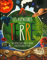 Couverture du livre Les aventures de la Terre