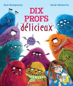 Couverture du livre Dix profs délicieux