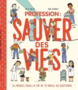 Couverture du livre "Profession: sauver des vies"