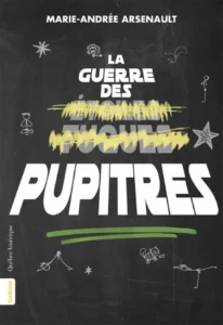 Couverture du livre "La guerre des pupitres"
