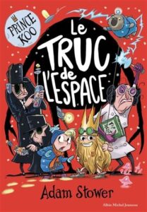 Couverture du livre "Le truc de l'espace"