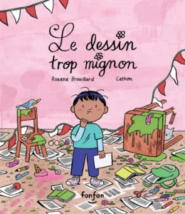 Couverture du livre "Le dessin trop mignon"