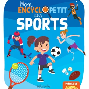 Couverture du livre "Mon encyclopetit des sports"